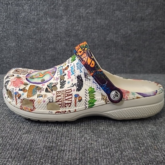 Dave Matthews Band DMB Crocs shoes sandals‎ clogs size 47 us size 12/13 - Picture 9 of 12